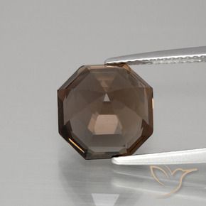5.40克拉天然烟晶，八边形，VS