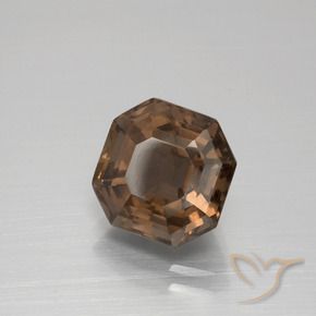 3.71克拉天然烟晶，八边形，VS