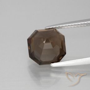 3.71克拉天然烟晶，八边形，VS