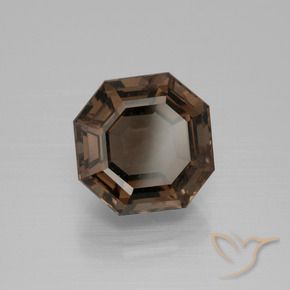 6.56克拉天然烟晶，八边形，VS