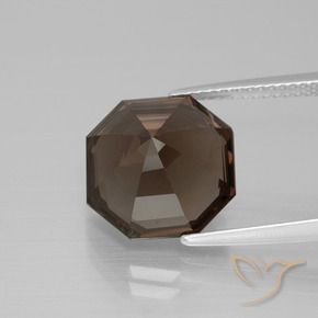 6.32克拉天然烟晶，八边形，VS