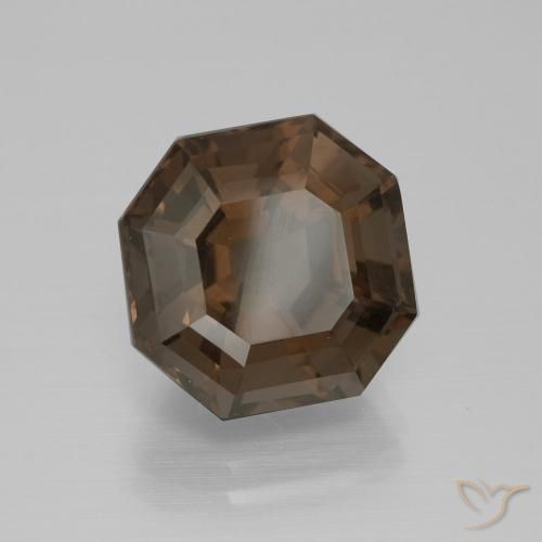 9.69克拉天然烟晶，八边形，VS