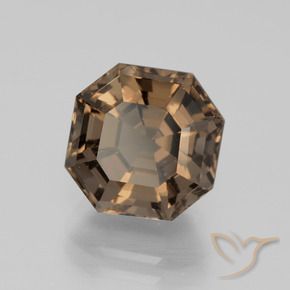 5.58克拉天然烟晶，八边形，VVS-VS