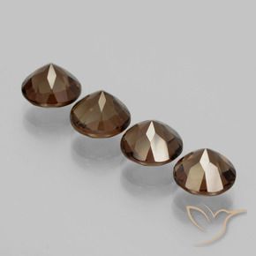 7.51克拉天然烟晶，圆形切割，VVS-VS