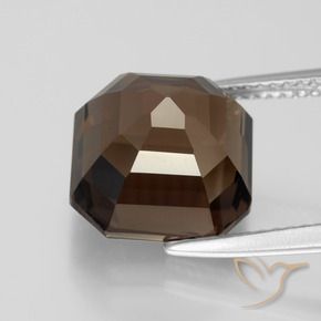 7.45克拉天然烟晶，八边形，VVS