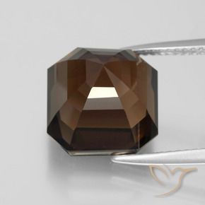 8.85克拉天然烟晶，八边形，VVS