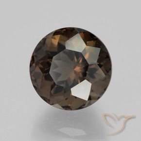 5.16克拉天然烟晶，圆形的，VVS