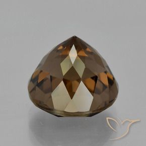 6.02克拉天然烟晶，圆形的，VVS
