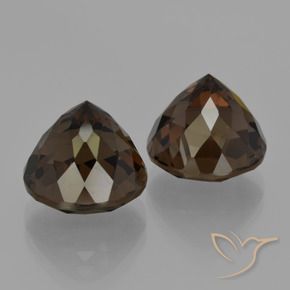 12.50克拉天然烟晶，圆形的，VVS