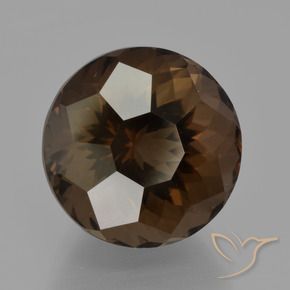 9.50克拉天然烟晶，圆形的，VVS