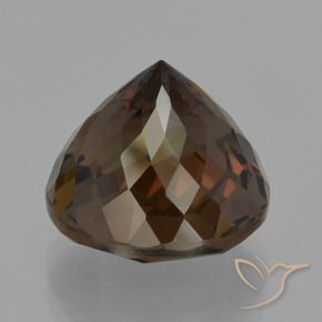 9.50克拉天然烟晶，圆形的，VVS