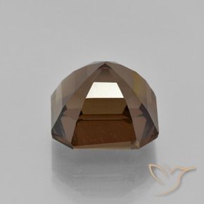 8.91克拉天然烟晶，祖母绿式切割，VVS