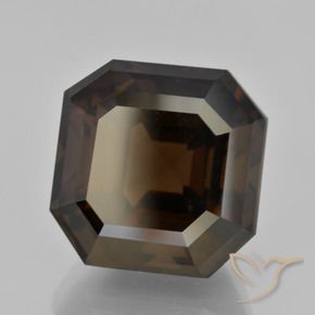 16.10克拉天然烟晶，八边形，VVS