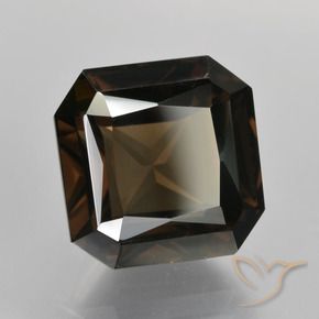 6.35克拉天然烟晶，八边形，VVS