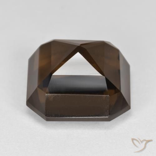 7.41克拉天然烟晶，八边形，VS