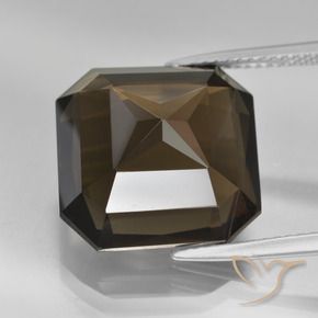13.94克拉天然烟晶，八边形，VVS