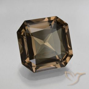 8.22克拉天然烟晶，八边形，VVS