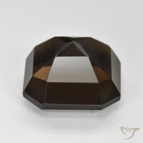 8.90克拉天然烟晶，八边形，VVS-VS