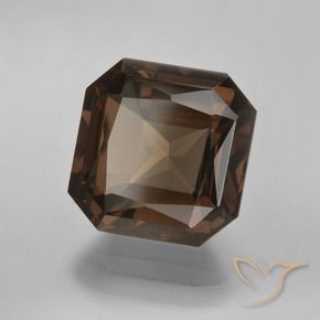 6.20克拉天然烟晶，八边形，VVS