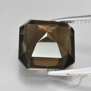 7.61克拉天然烟晶，八边形，VVS-VS