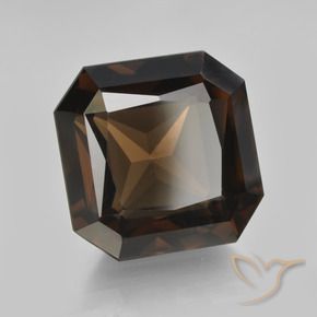 11.09克拉天然烟晶，八边形，VVS