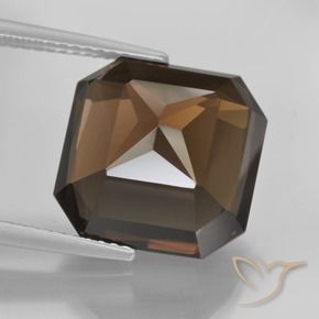 11.09克拉天然烟晶，八边形，VVS