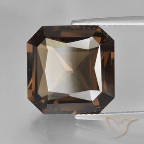 10.90克拉天然烟晶，八边形，VVS-VS