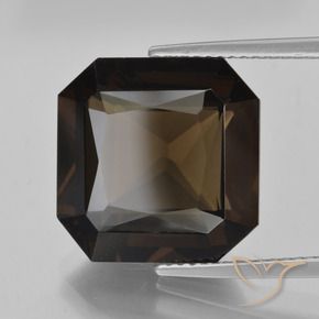 13.20克拉天然烟晶，八边形，VVS