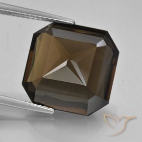 13.20克拉天然烟晶，八边形，VVS