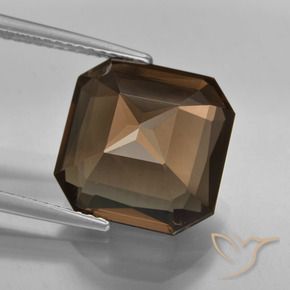 8.21克拉天然烟晶，八边形，VVS