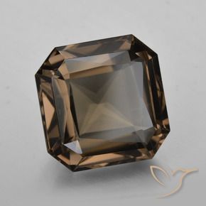 9.83克拉天然烟晶，八边形，VVS-VS