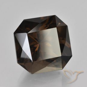 9.24克拉天然烟晶，八边形，VVS