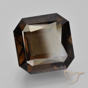 9.19克拉天然烟晶，八边形，VVS-VS