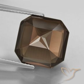9.17克拉天然烟晶，八边形，VVS-VS