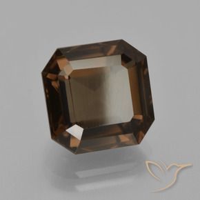 5.10克拉天然烟晶，八边形，VS