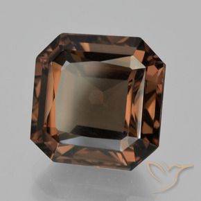 6.42克拉天然烟晶，八边形，VVS-VS