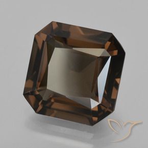 5.33克拉天然烟晶，八边形，VS