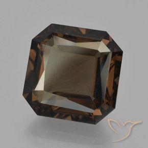 10.26克拉天然烟晶，八边形，VS
