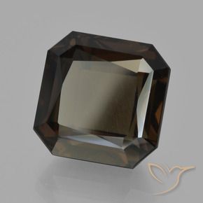 9.35克拉天然烟晶，八边形，VVS-VS