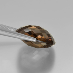 13.13克拉天然烟晶，垫形剪裁，VVS