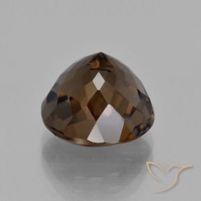 6.10克拉天然烟晶，圆形的，VS