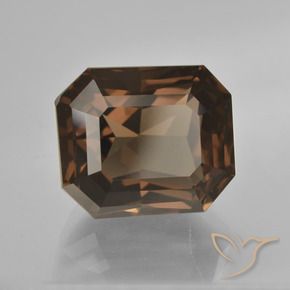 8.66克拉天然烟晶，八边形，VVS-VS
