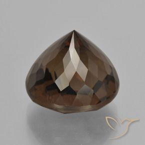 10.25克拉天然烟晶，圆形的，VVS-VS