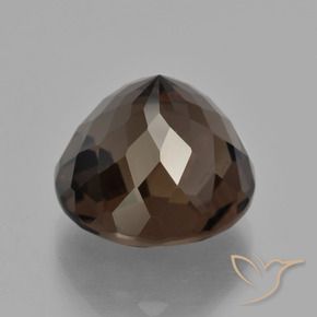 10.75克拉天然烟晶，圆形的，VVS-VS