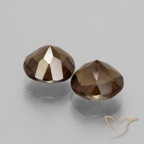 3.62克拉天然烟晶，圆形的，VS