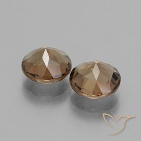 3.30克拉天然烟晶，圆形的，VS