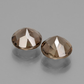 3.82克拉天然烟晶，圆形切割，VS