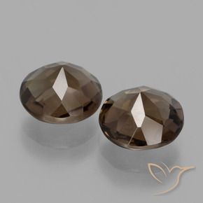 3.30克拉天然烟晶，圆形的，VS