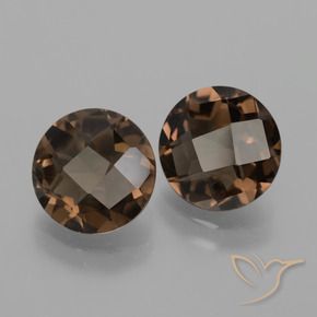 3.16克拉天然烟晶，圆形的，VS