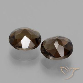 3.16克拉天然烟晶，圆形的，VS